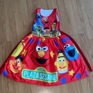 Sesame Street Red Kids  Dress